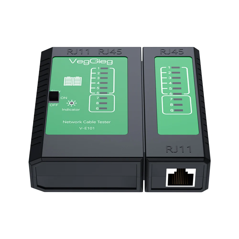 Lan Cable Tester (9V Battery Required) view 4